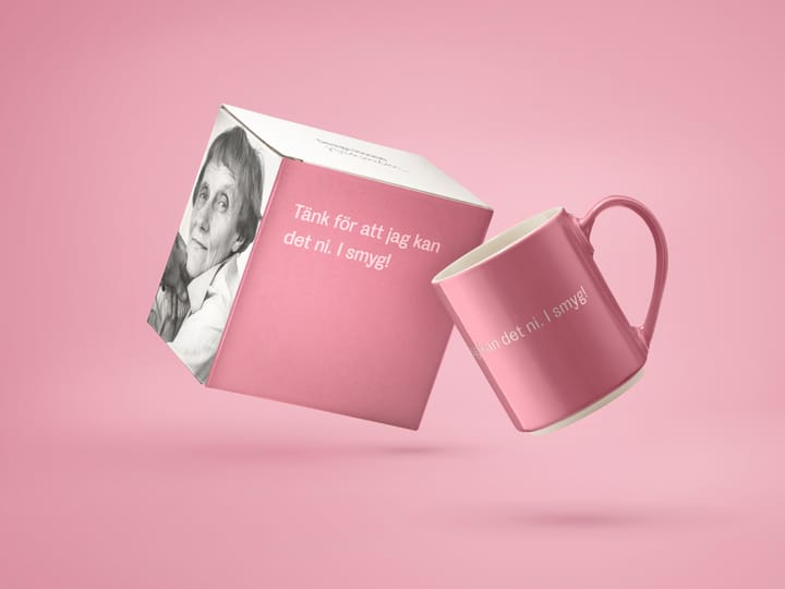 Astrid Lindgren kopp, tänk for att jag kan… - Svensk text - Design House Stockholm