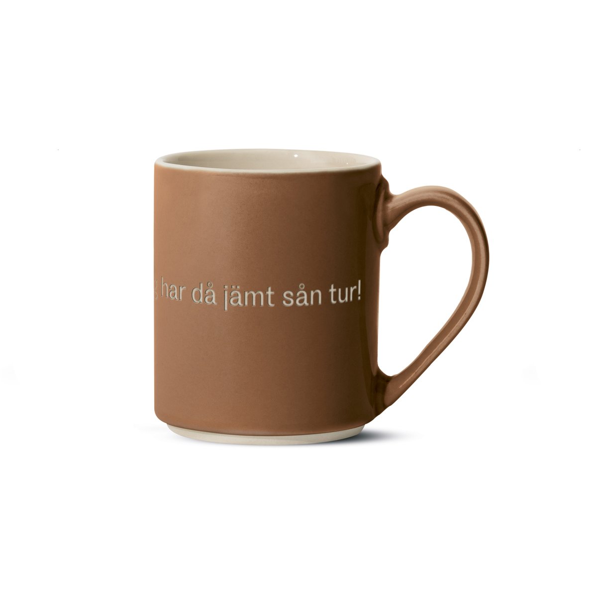 Design House Stockholm Astrid Lindgren krus, ja, det är inte klokt… Svensk tekst