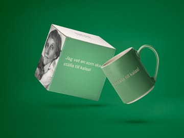 Astrid Lindgren krus, jag vet en som ska… - Svensk tekst - Design House Stockholm