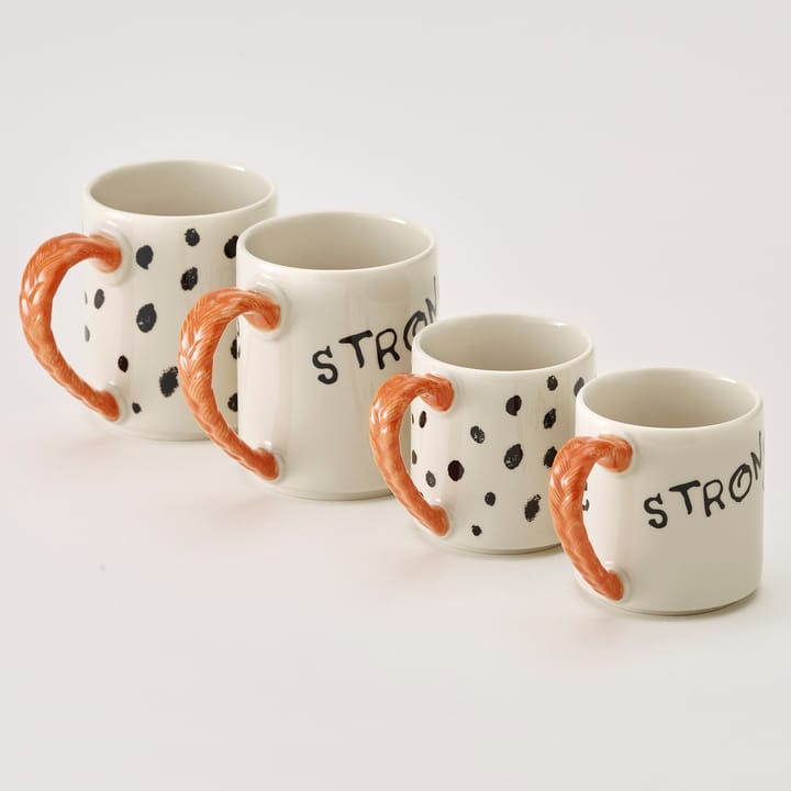 Astrid Lindgren Pippi jubileumskopp 20 cl, Strong Kind Brave Design House Stockholm