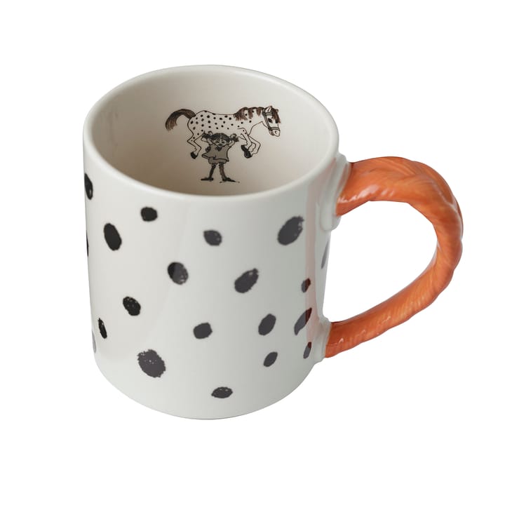Astrid Lindgren Pippi jubileumskopp 35 cl, Dots Design House Stockholm