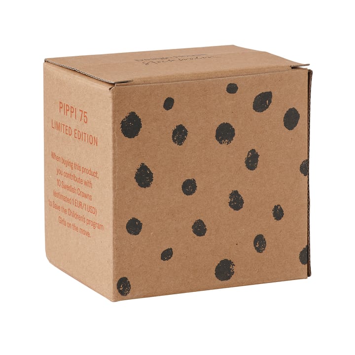 Astrid Lindgren Pippi jubileumskopp 35 cl, Dots Design House Stockholm