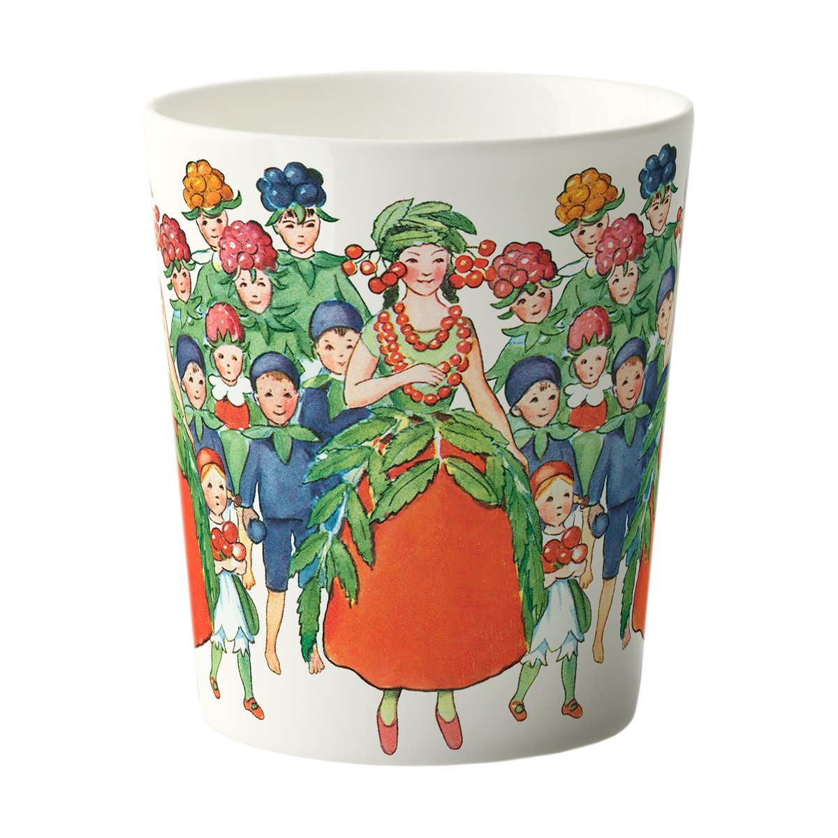 Design House Stockholm - Elsa Beskow august krus 28 cl hvit