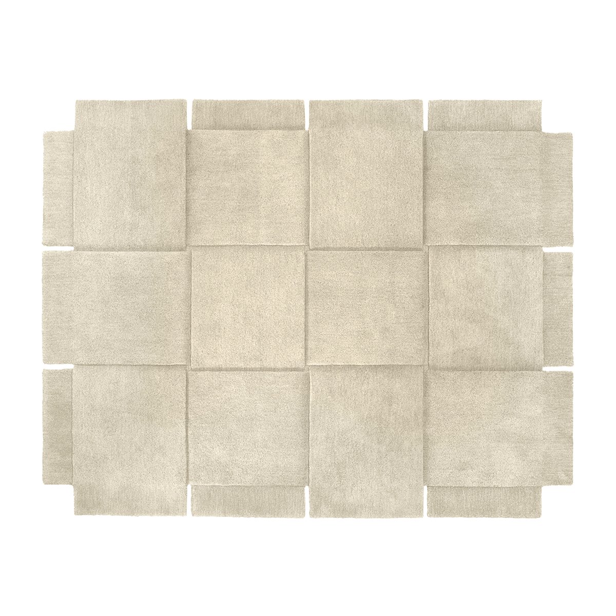 Bilde av Design House Stockholm Basket gulvteppe beige 185x240 cm