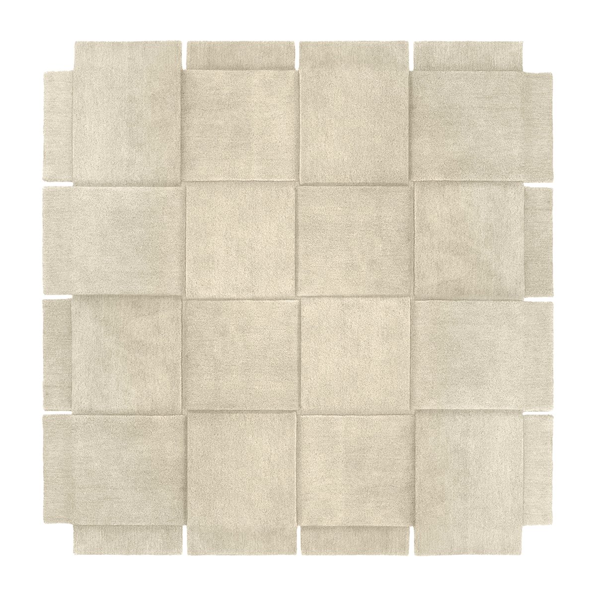 Bilde av Design House Stockholm Basket gulvteppe beige 245x245 cm