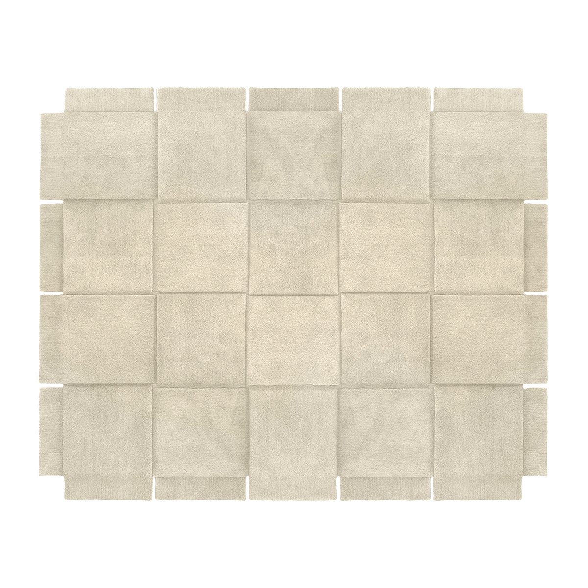 Bilde av Design House Stockholm Basket gulvteppe beige 245x300 cm