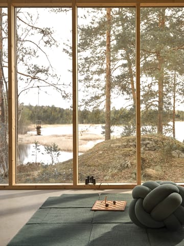 Basket gulvteppe, grønn - 245x245 cm - Design House Stockholm