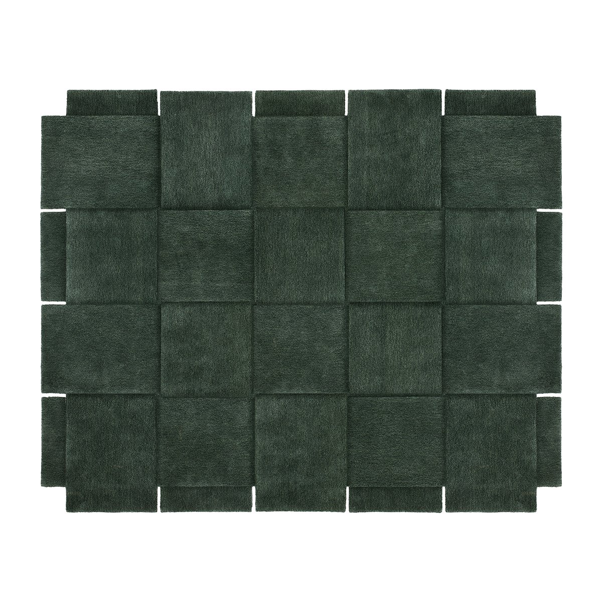 Bilde av Design House Stockholm Basket gulvteppe grønn 245x300 cm