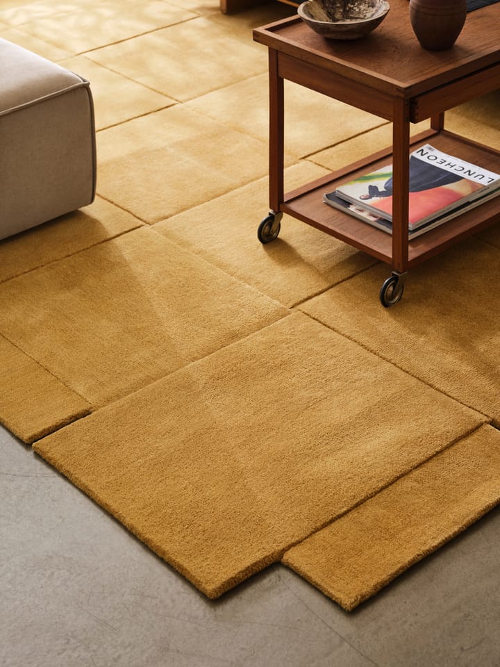 Basket teppe yellow ochre, 185x240 cm Design House Stockholm