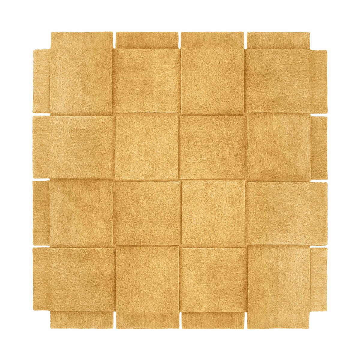 Bilde av Design House Stockholm Basket teppe yellow ochre 245x245 cm