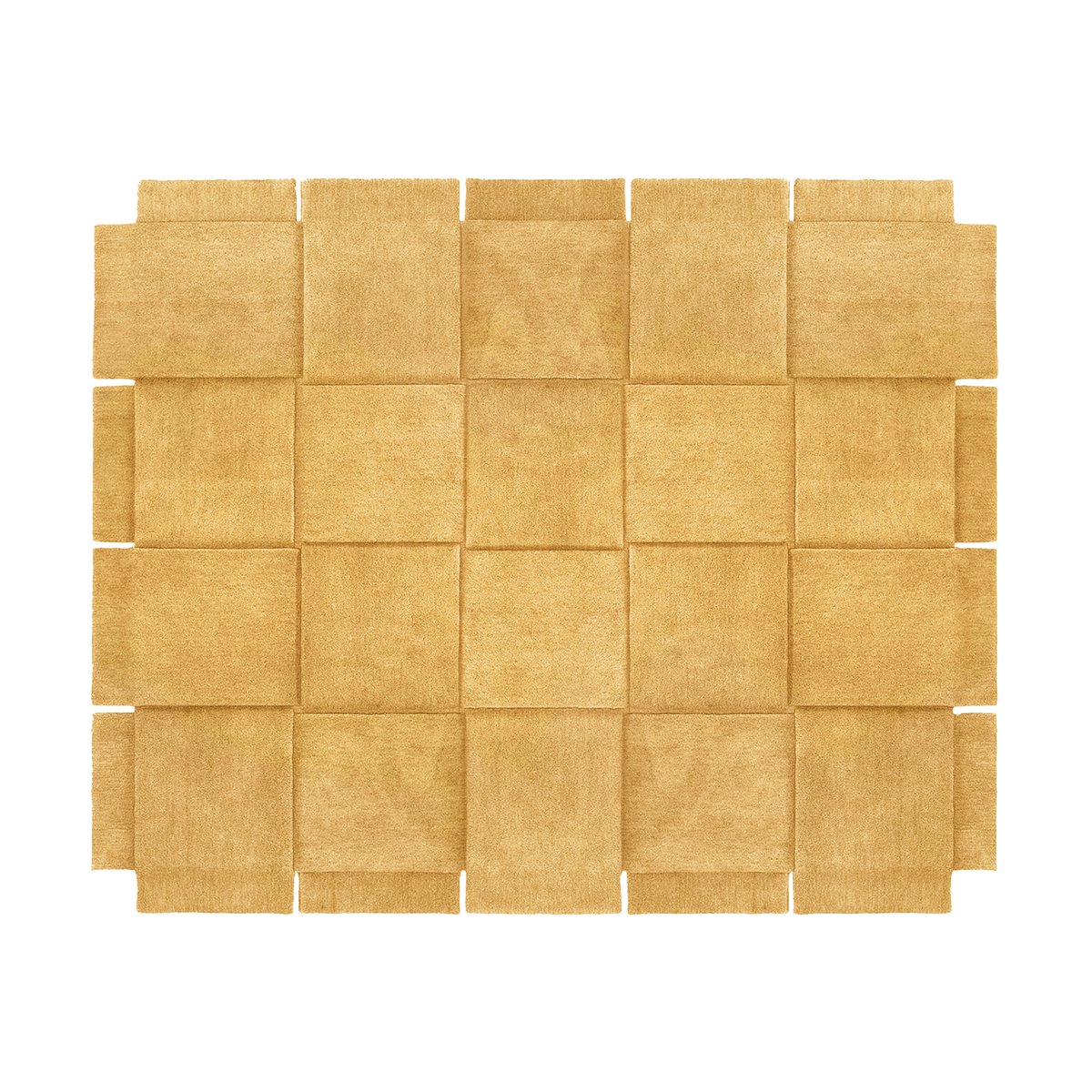 Bilde av Design House Stockholm Basket teppe yellow ochre 245x300 cm