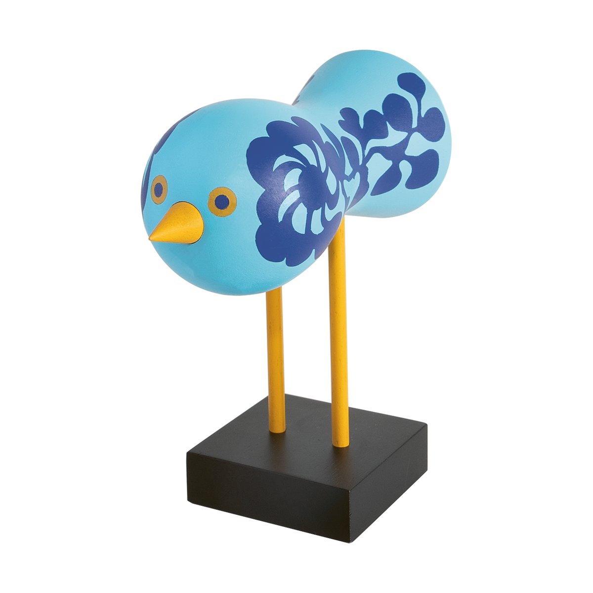 Design House Stockholm - Birds 1967 no 4 16 cm blå