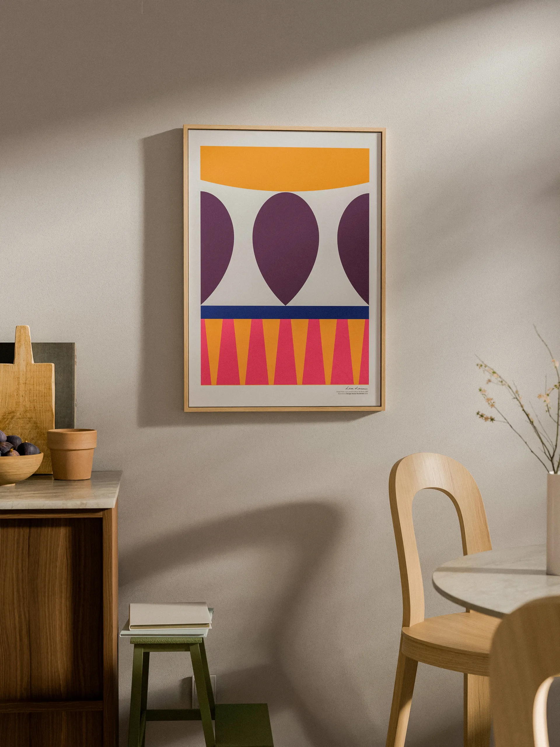 Birds 1967 plakat 50x70 cm, Nr. 1 Design House Stockholm