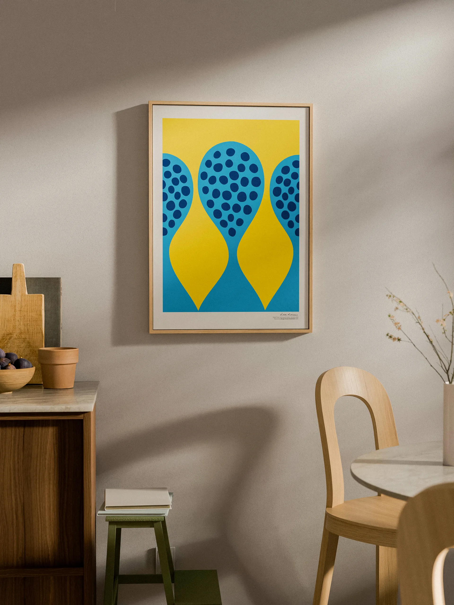 Birds 1967 plakat 50x70 cm, Nr. 5 Design House Stockholm