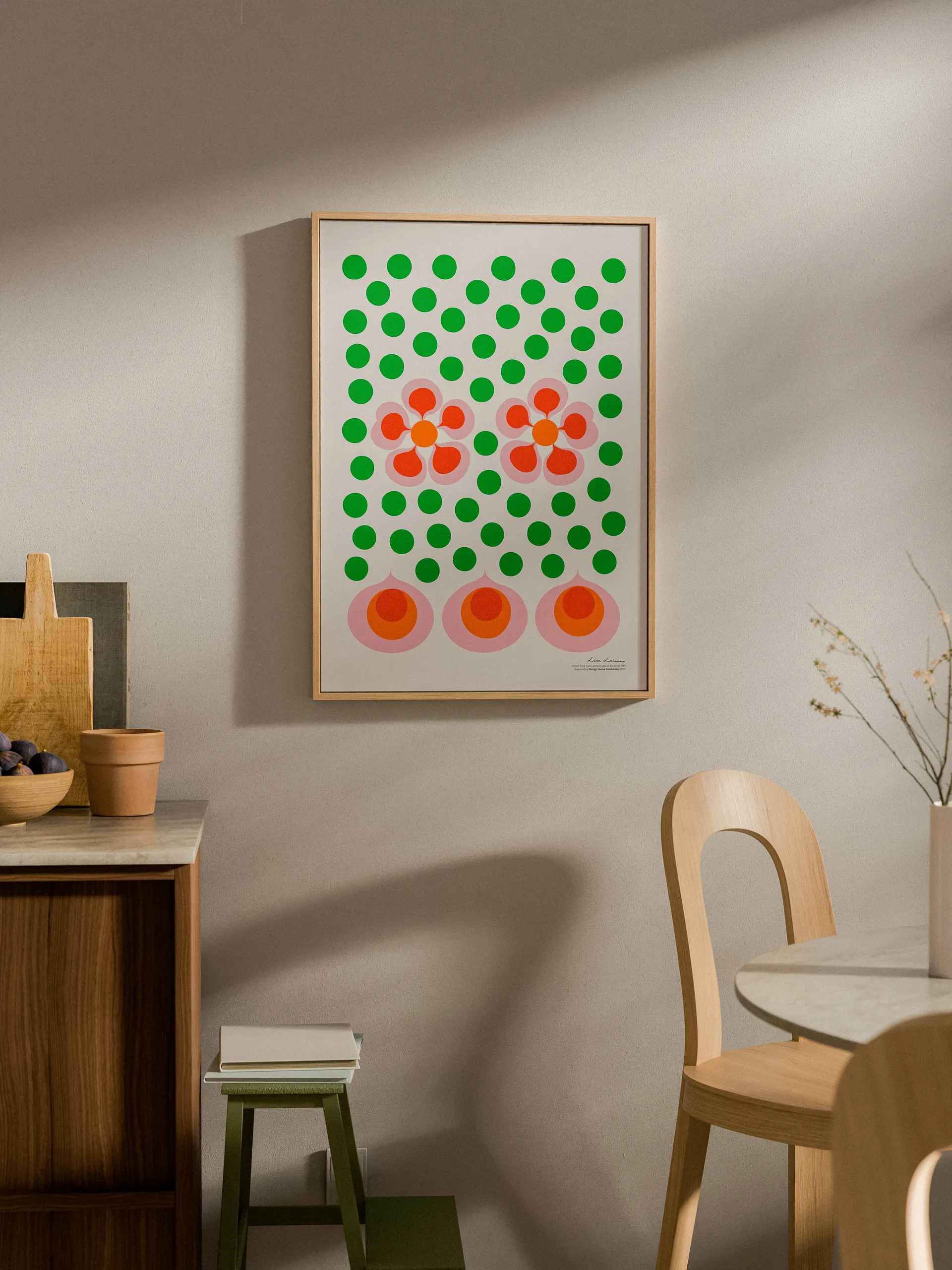 Birds 1967 plakat 50x70 cm, Nr. 6 Design House Stockholm