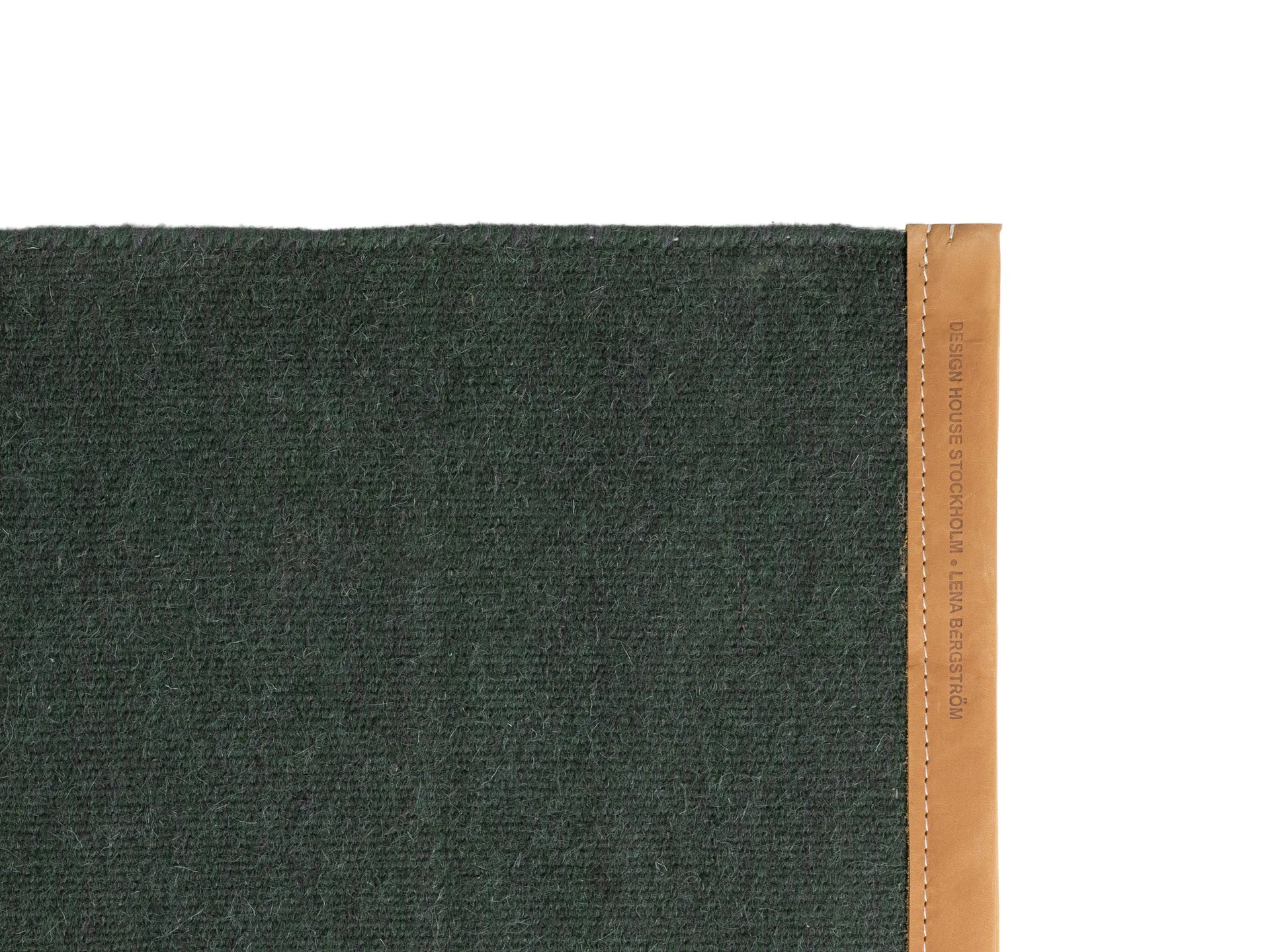 Bjørk gulvteppe grønt, 70x130 cm Design House Stockholm