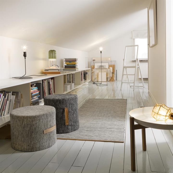 Bjørk gulvteppe - lysgrå 80x250 cm - Design House Stockholm