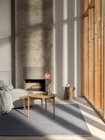 Bjørk gulvteppe stort blått - 170x240 cm - Design House Stockholm