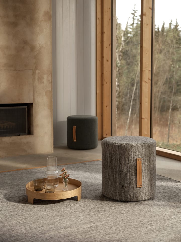 Bjørk skammel høy, lysgrå Design House Stockholm
