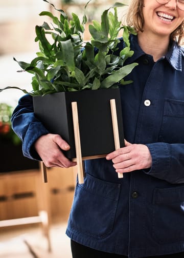 Botanic pot krukke - Svart-ask - Design House Stockholm