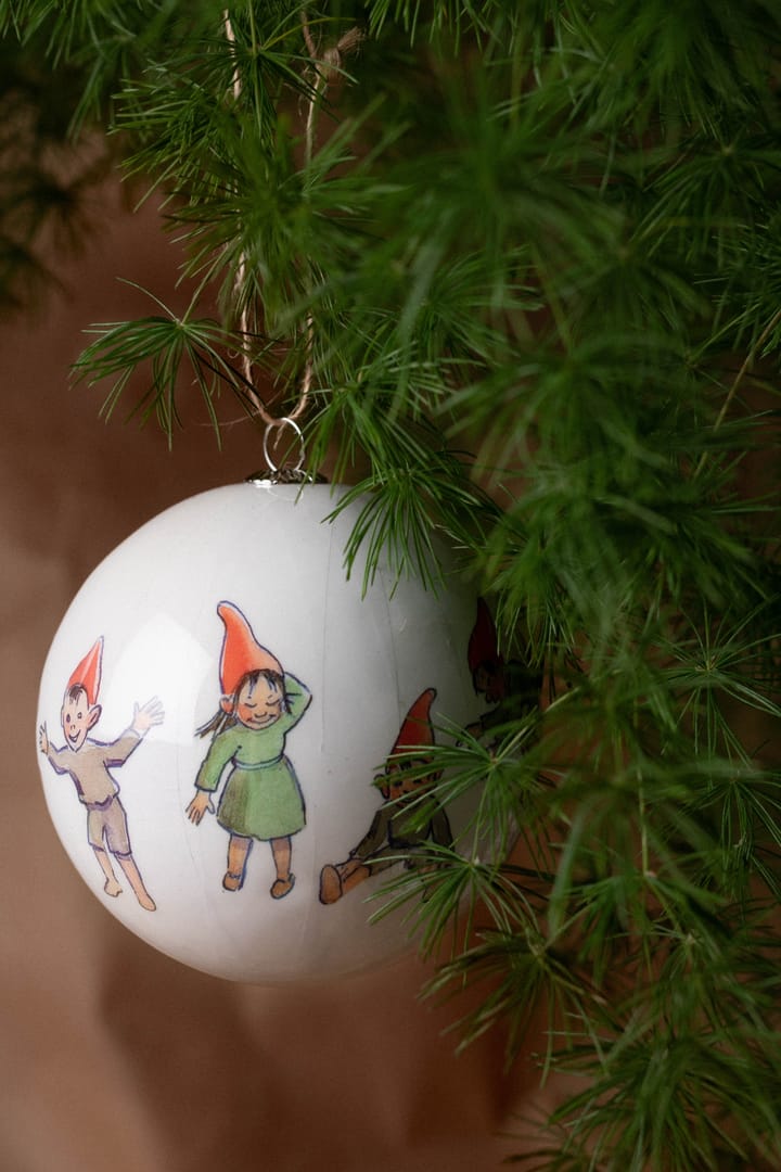 Elsa Beskow julekuler 3 stk, Sett nummer 2 Design House Stockholm