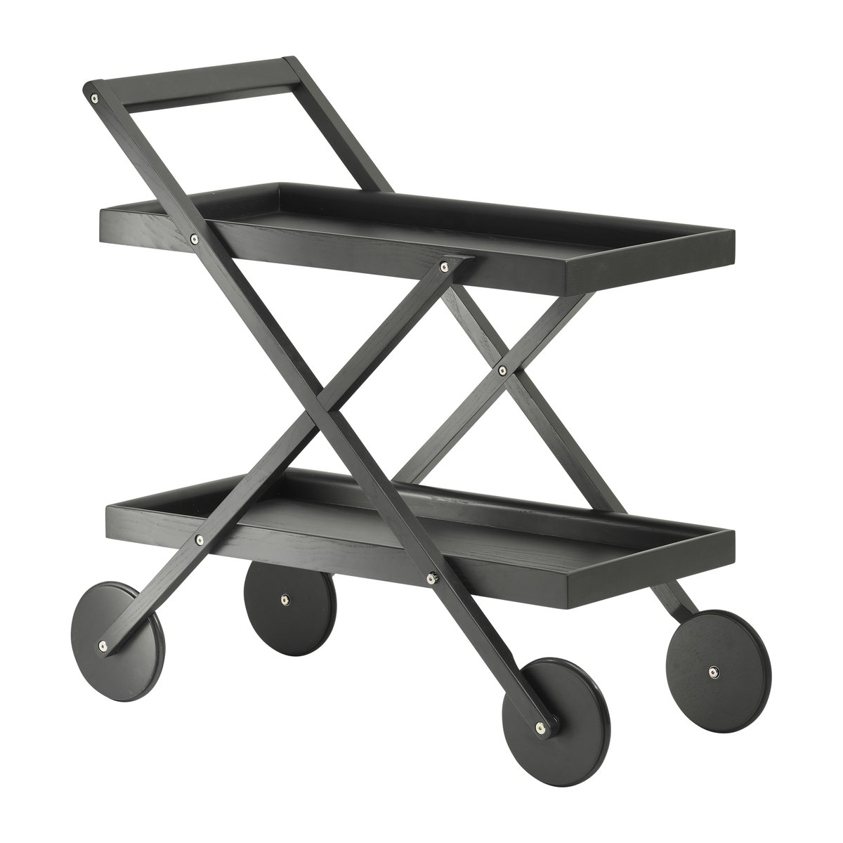 Design House Stockholm Exit serveringsvogn Svart