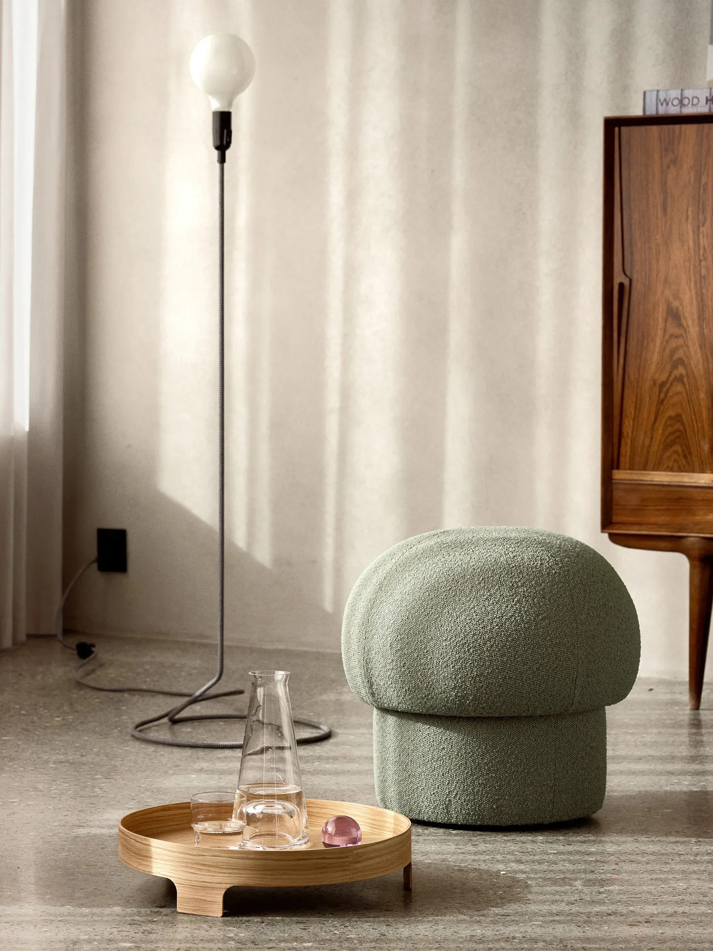 Fia karaffel, ametyst Design House Stockholm