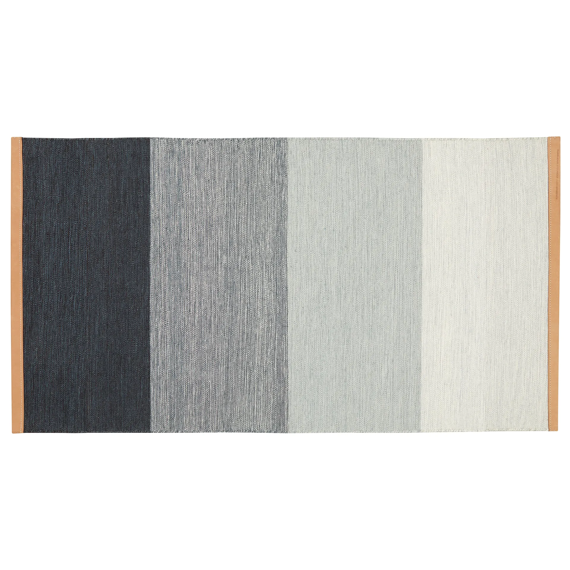Fields gulvteppe 70x130 cm, Blå-grå Design House Stockholm