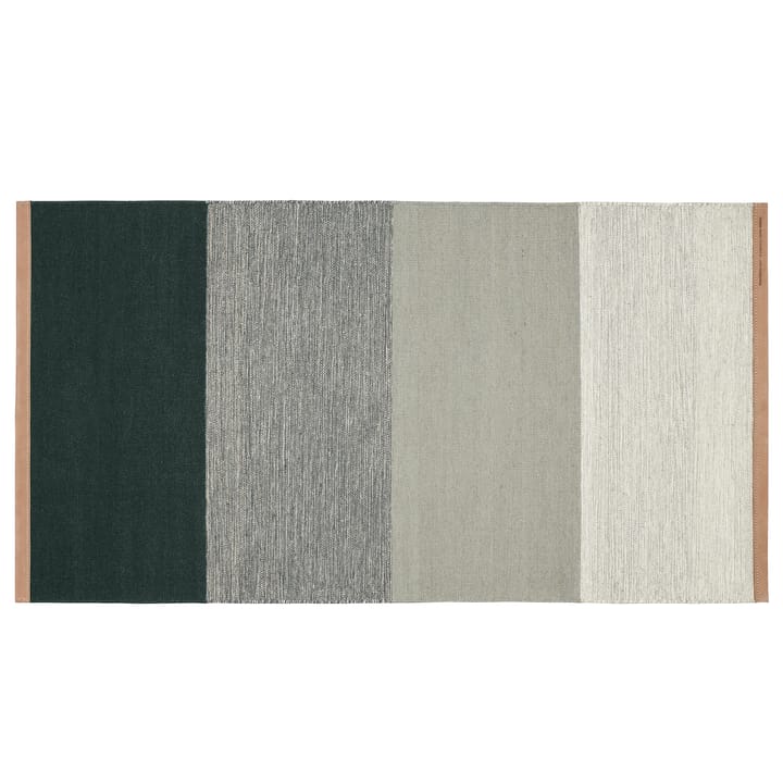 Fields gulvteppe 70x130 cm - Grønn-grå - Design House Stockholm