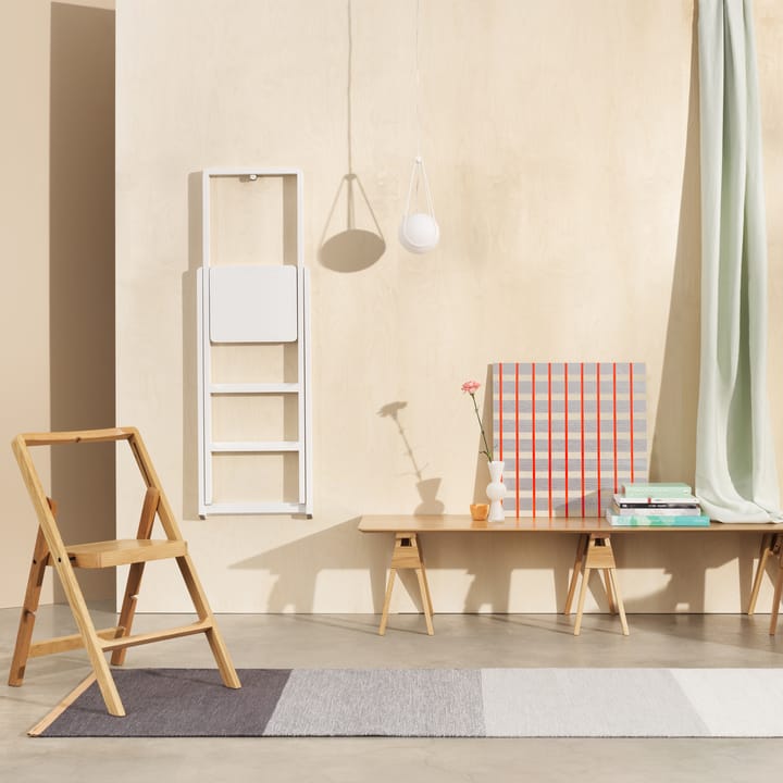 Fields gulvteppe 80x250 cm, Blå-grå Design House Stockholm