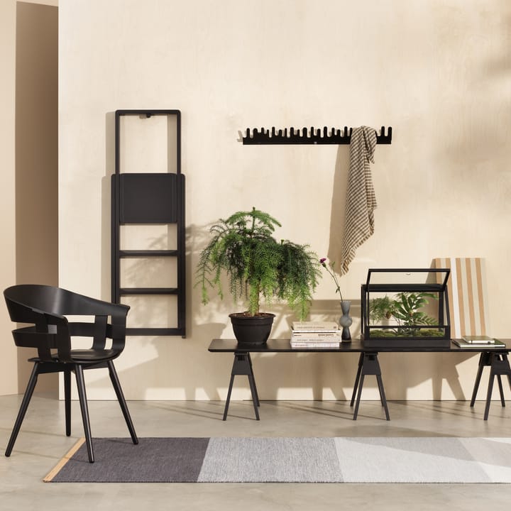 Fields gulvteppe 80x250 cm, Blå-grå Design House Stockholm