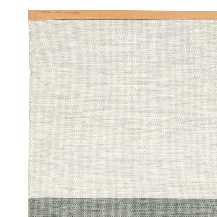 Fields gulvteppe 80x250 cm - Grønn-grå - Design House Stockholm