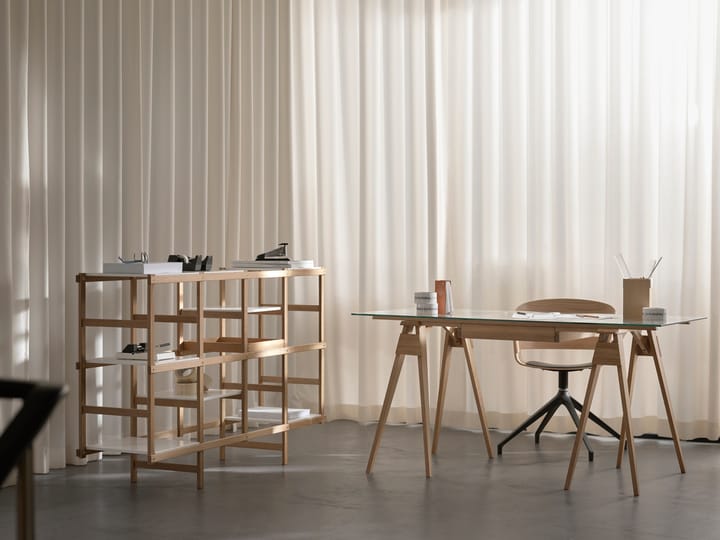 Frame hylle M 154 cm, Eik-hvit Design House Stockholm