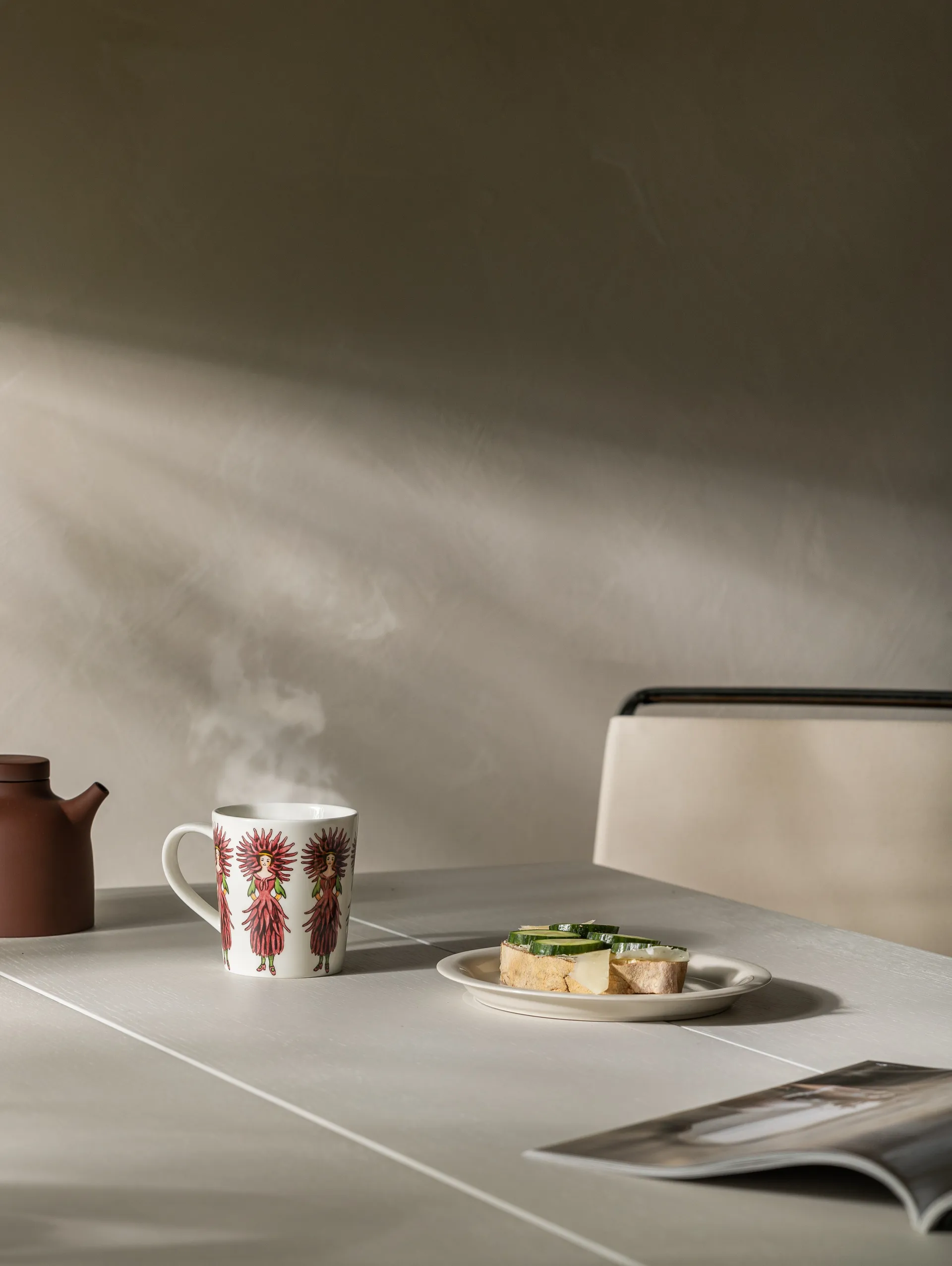 Fru Aster kopp med hank, 40 cl Design House Stockholm