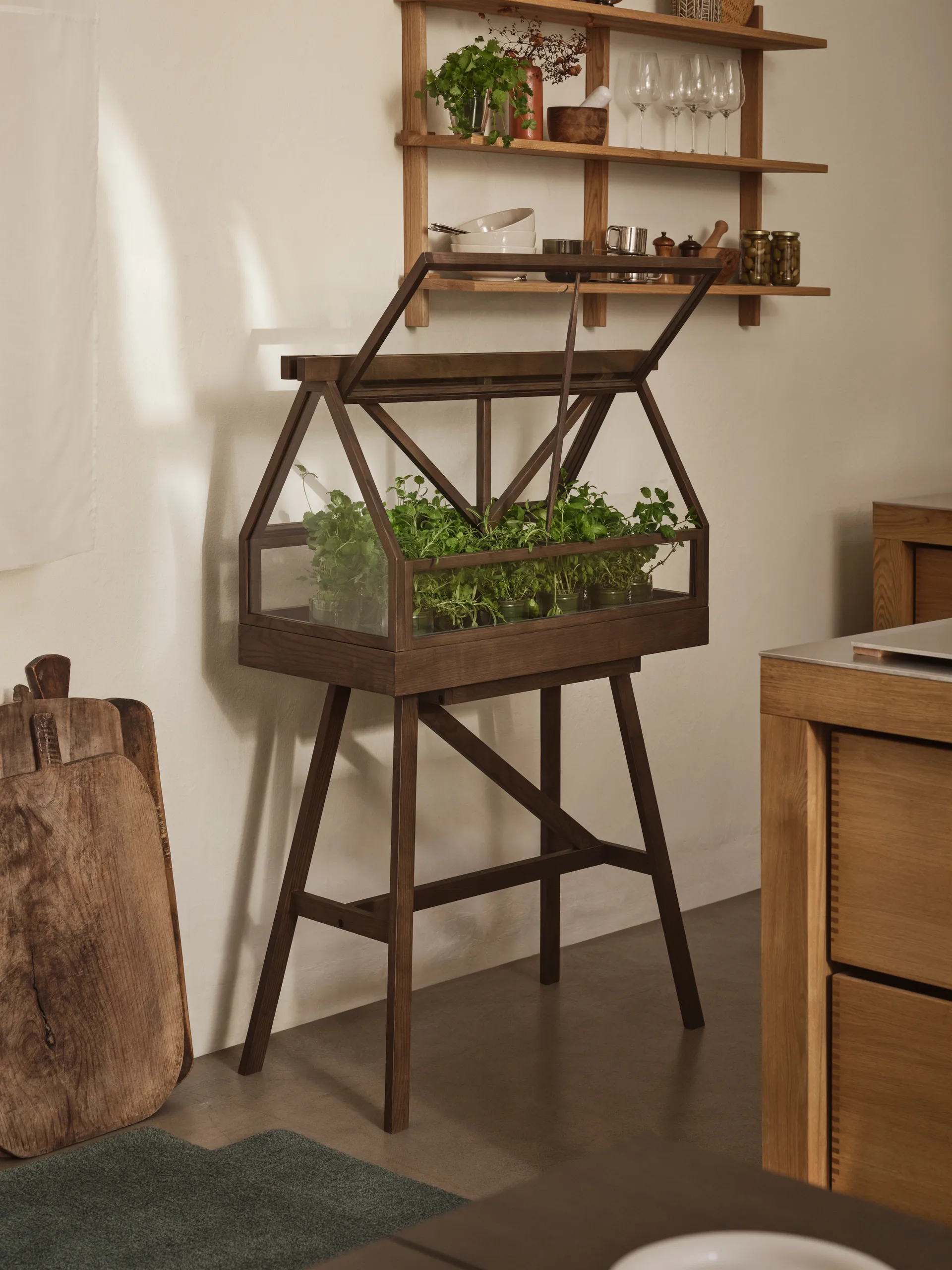 Greenhouse drivhus, Dark ash Design House Stockholm