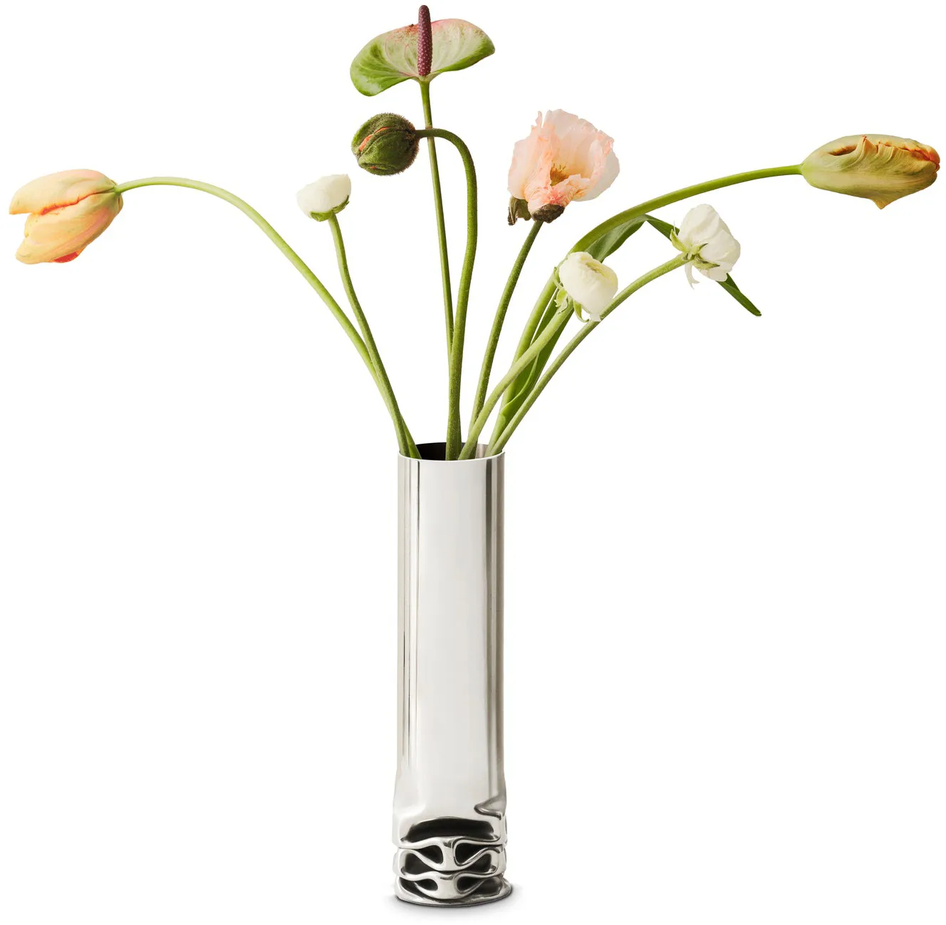 Hydraulic vase 25 cm, Stainless steel Design House Stockholm