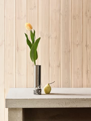 Hydraulic vase 25 cm - Stainless steel - Design House Stockholm