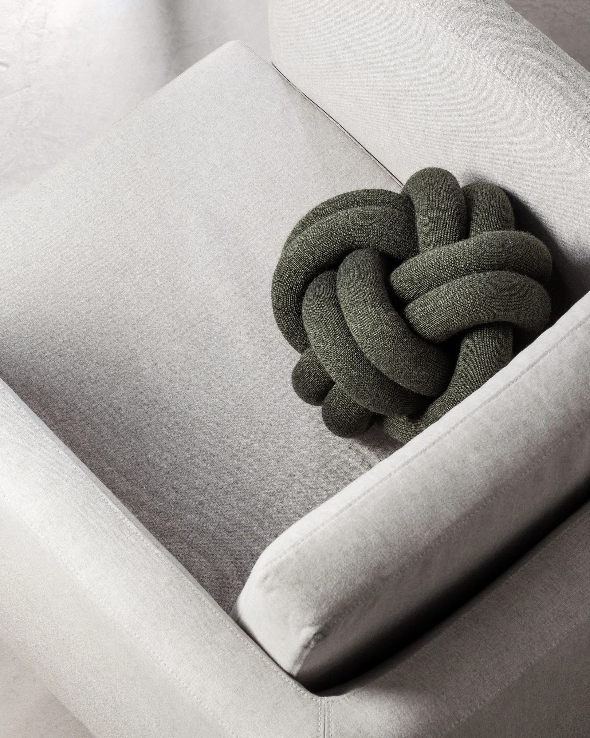 Knot pute, Forest green Design House Stockholm