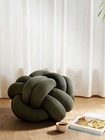 Knot pute M - Forest Green - Design House Stockholm