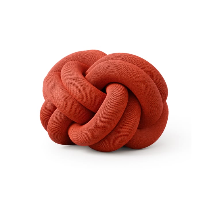 Knot pute - Orange red - Design House Stockholm