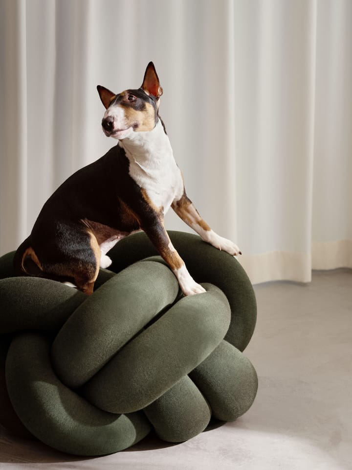 Knot pute XL, Forest Green Design House Stockholm