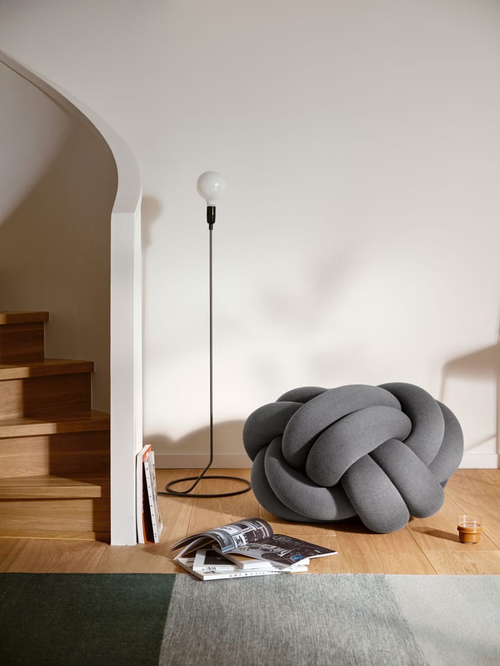 Knot pute XL, Grey Design House Stockholm