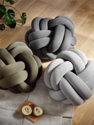 Knot pute XL - Grey - Design House Stockholm