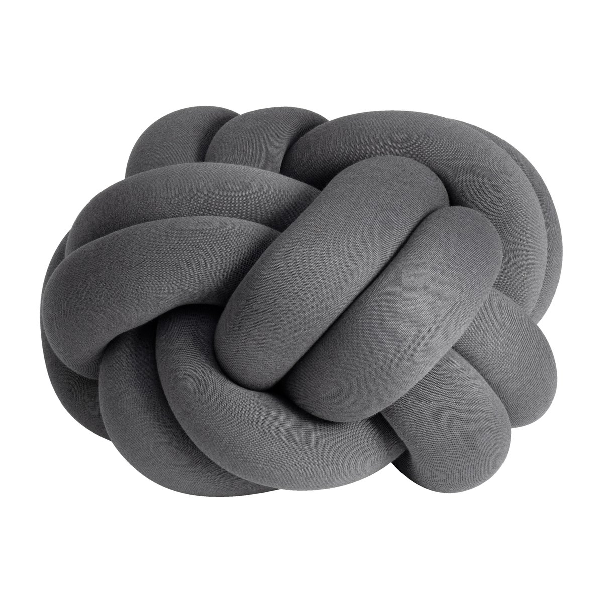 Design House Stockholm Knot pute XL Grey | Skandinavisk Design | Puffer | Grå