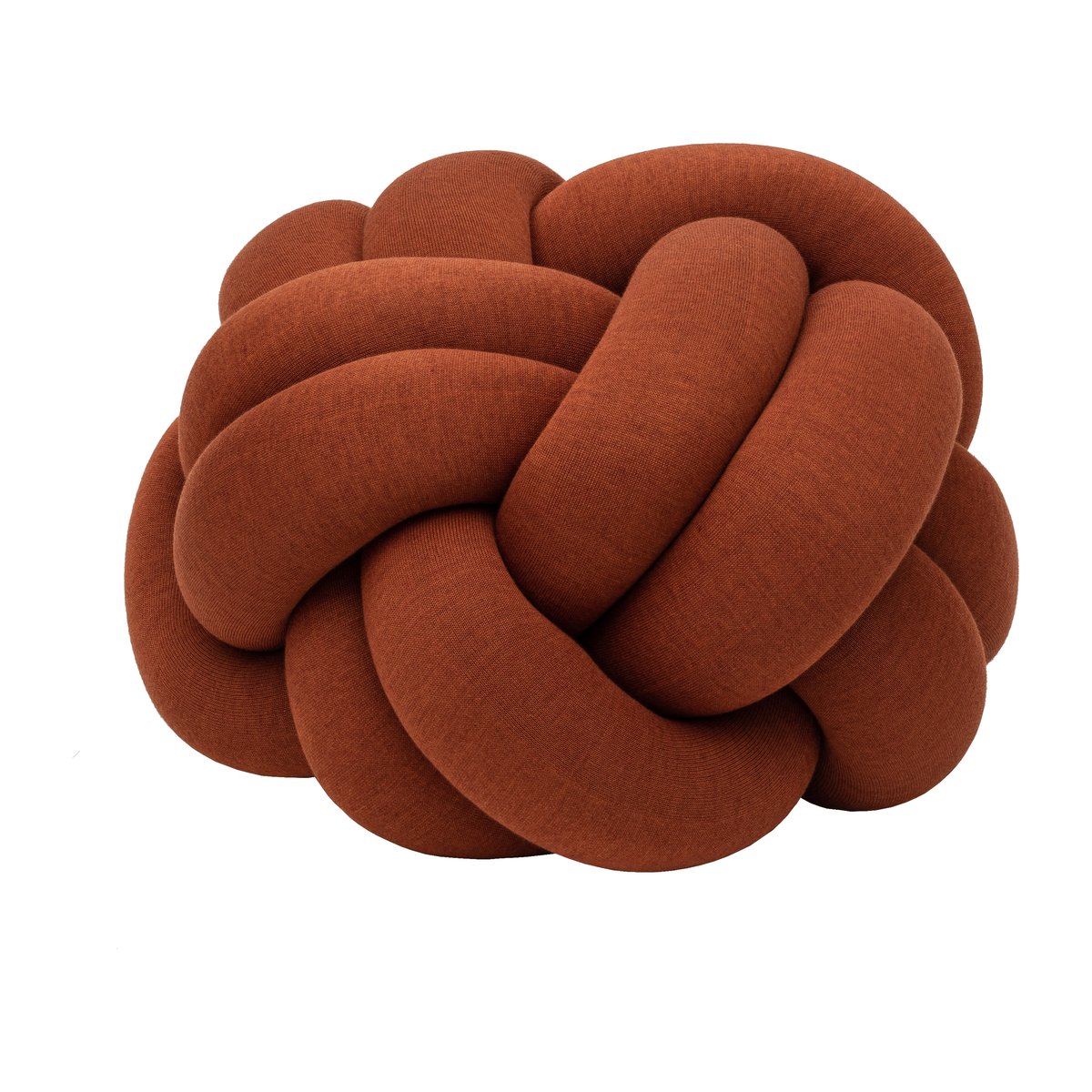 Design House Stockholm Knot pute XL Ochre | Skandinavisk Design | Puffer | Rød