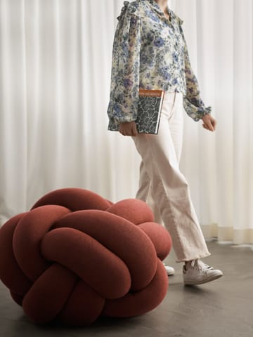 Knot pute XL - Ochre - Design House Stockholm