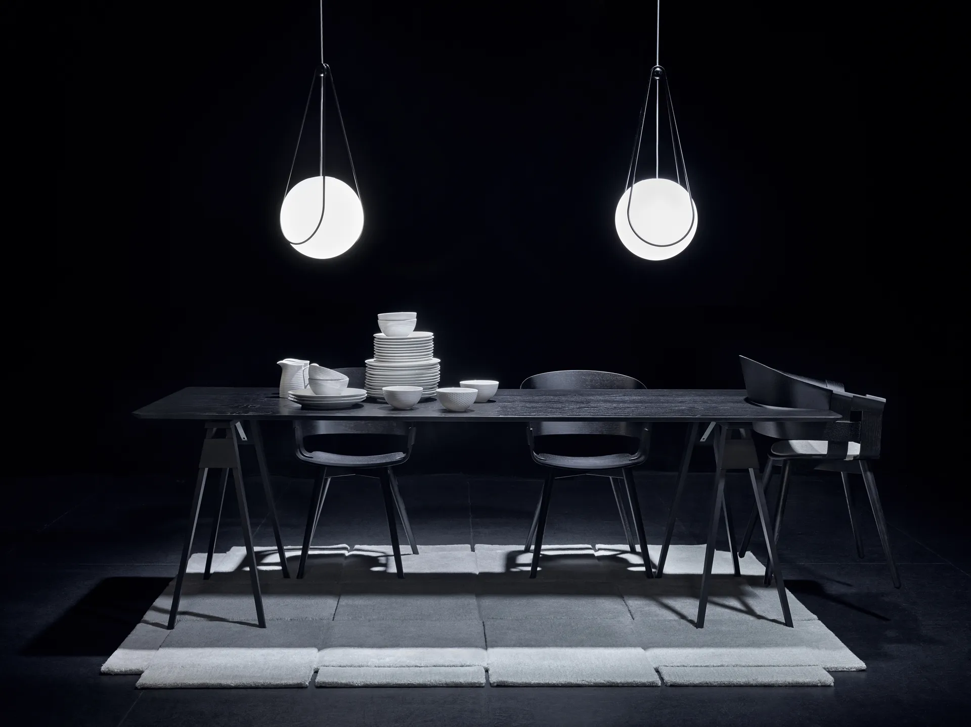 Kosmos beholder svart, liten Design House Stockholm