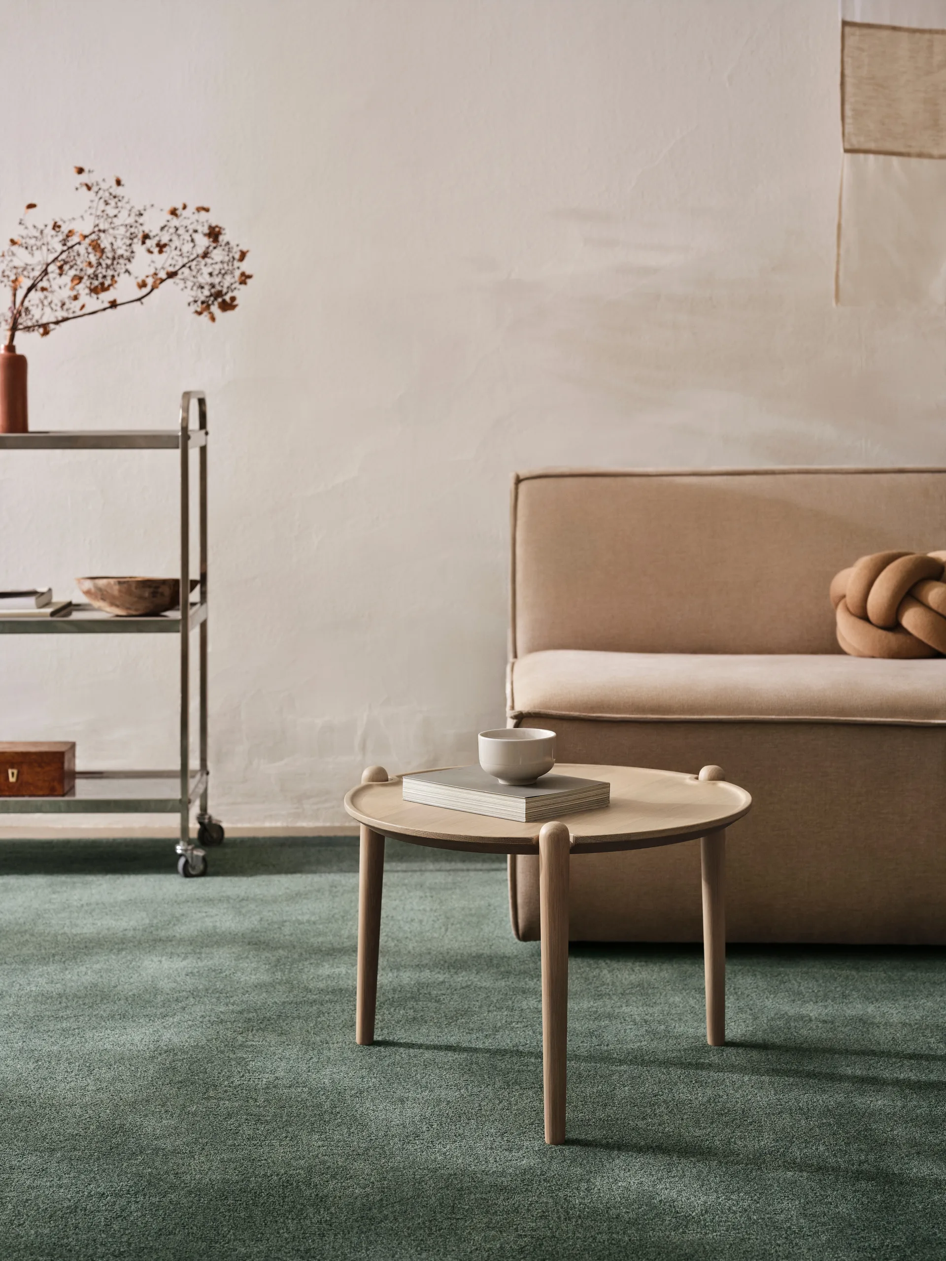 Level teppe, 200x300 cm green Design House Stockholm