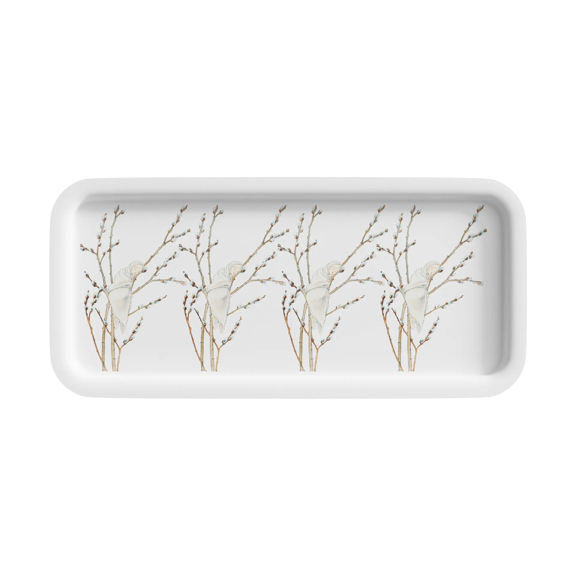 Little Willow brett 28 x 13 cm, Hvit Design House Stockholm