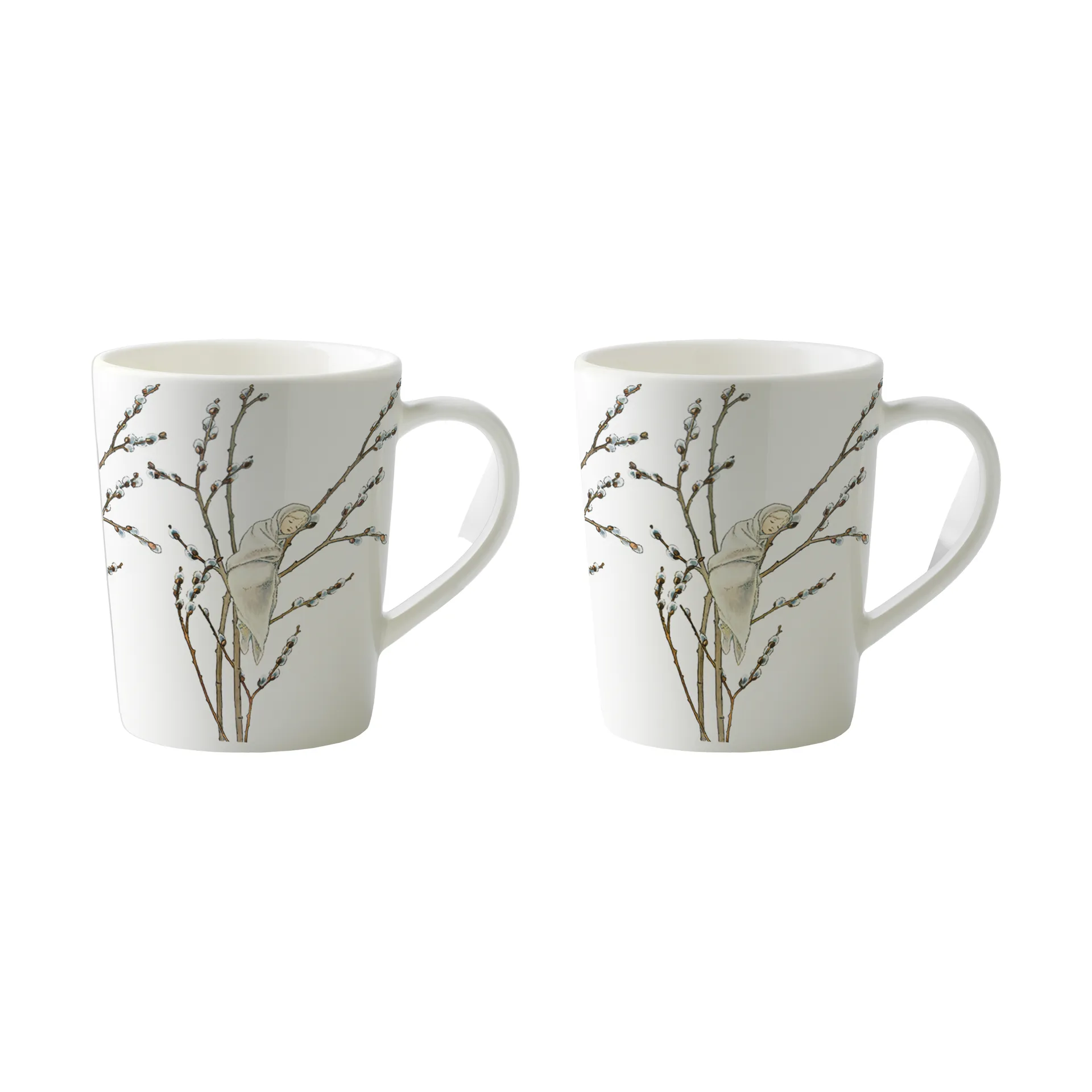 Little Willow gløggkopp 10 cl 2-pakning, Hvit Design House Stockholm